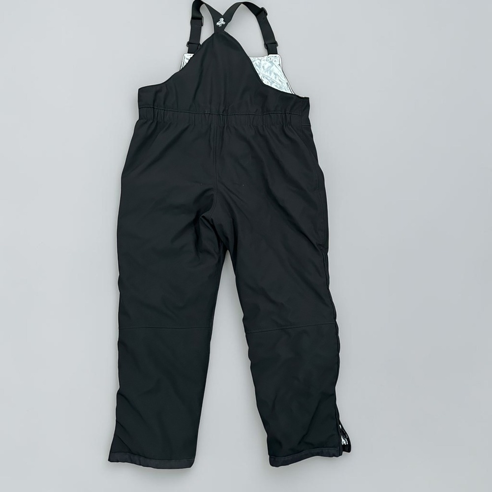 RefrigiWear 0495R Black Insulated Softshell Bib Overalls Men 2XL Extreme Cold - Picture 2 of 7